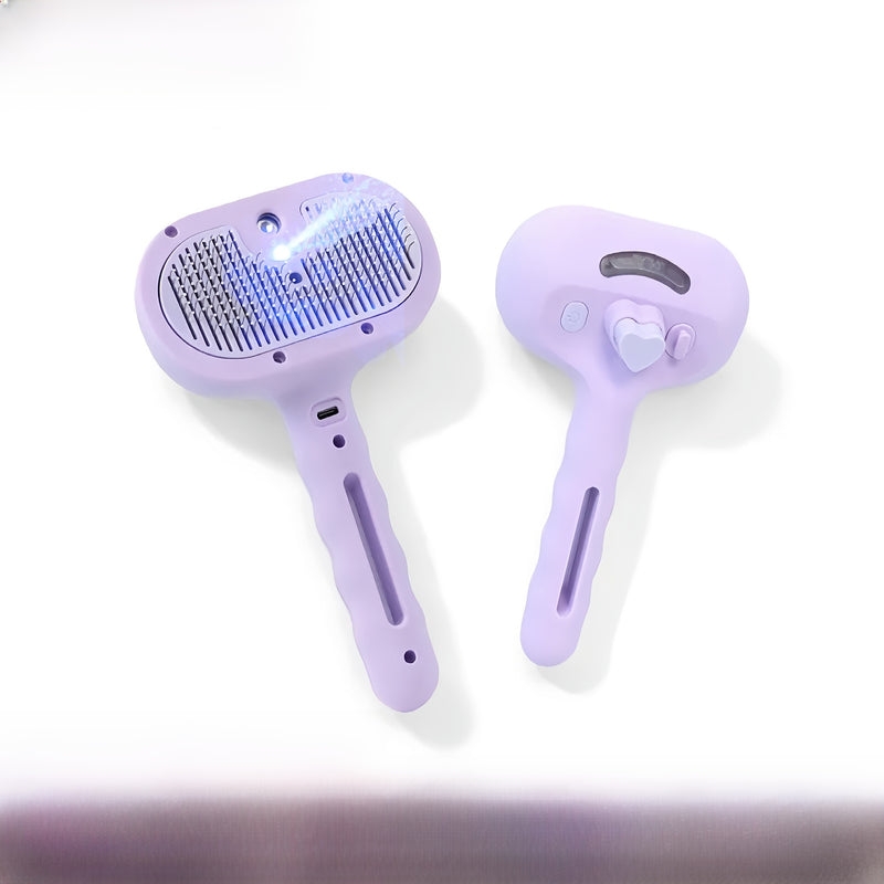 Upgraded Blue Light Spray Pet Comb