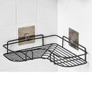 Iron triangular storage rack, corner bathroom