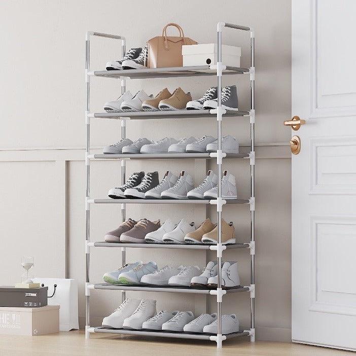 Simple shoe rack for household entry