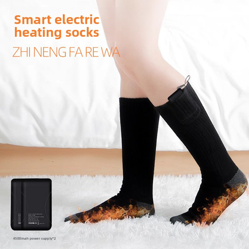 Electric heating socks