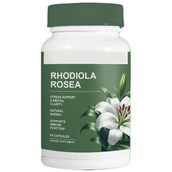 Rhodiola Rosea Capsules Dietary Supplement
