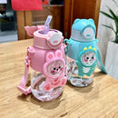 Portable Drop-resistant New Cute Summer Children Plastic Drinking Straw