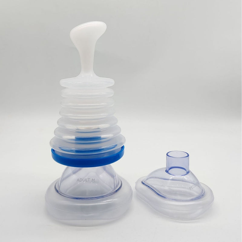 Mask Breathing Trainer for Emergency Choking Relief