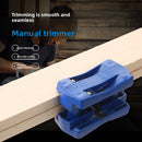 Manual Woodworking Edge Trimmer and Planer Tool with Spare Blades