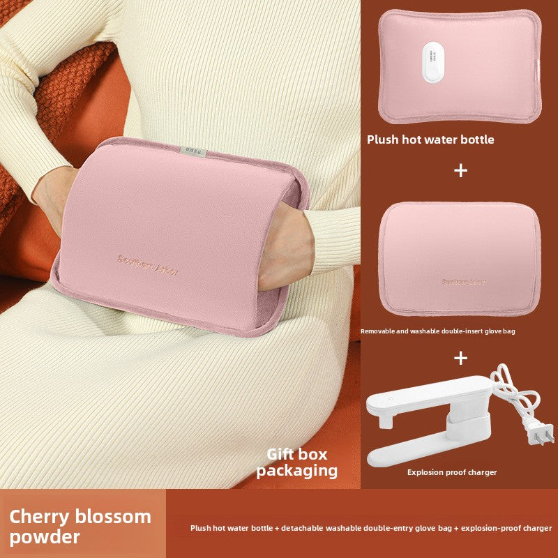 Rechargeable Flannel Hot Water Bag