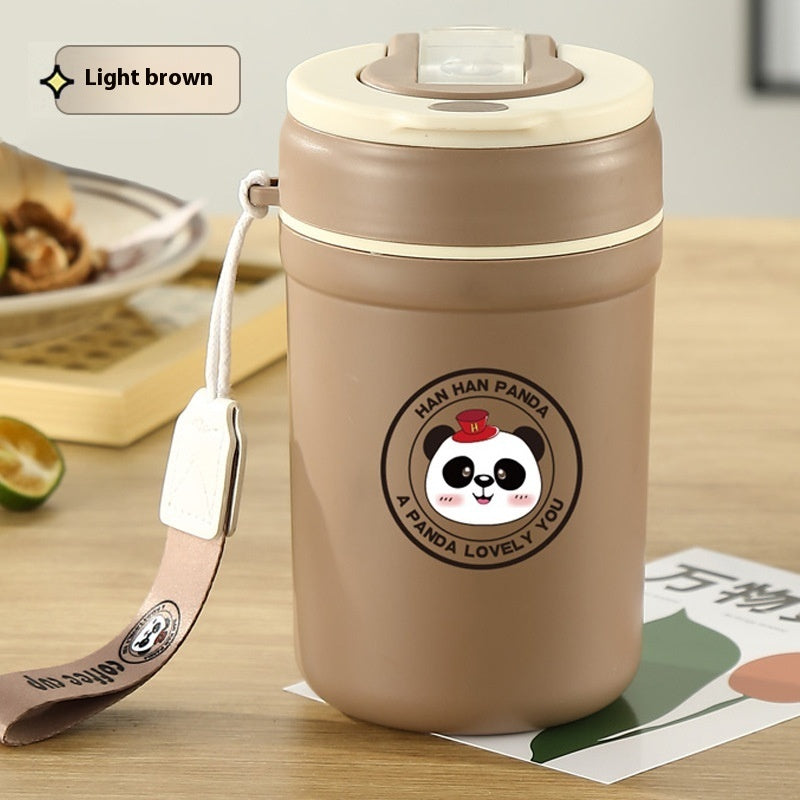 Portable Good-looking Straw Office Coffee Cup