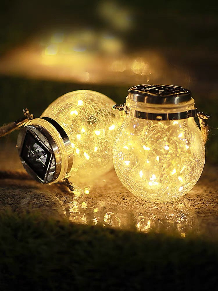Solar Mason Jar and Crack Bottle Lights