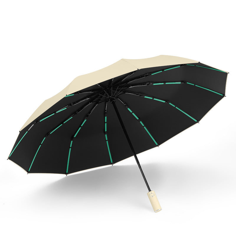 72-Bone Automatic Folding Umbrella