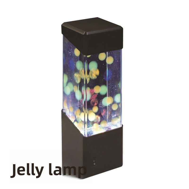 Mini LED Simulation Jellyfish Volcanic Decorative Lamp
