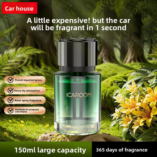 Household refreshing car perfume