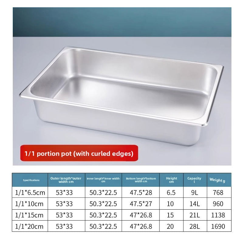 Stainless Steel Food Storage Container with Lid