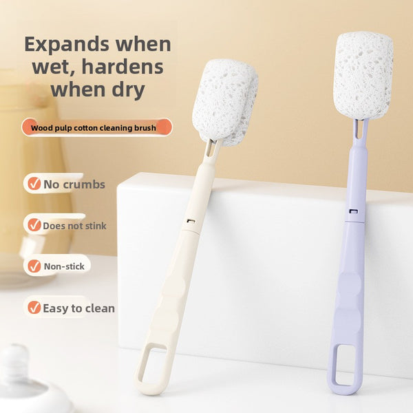 Three-in-One Cup Cleaning Brush with Long Handle
