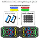 Multifunctional Foldable Push-Up Board with Timer and Counter