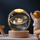 Galaxy Crystal Ball night light