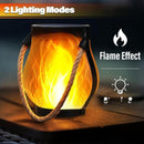 Solar Flickering Flame Garden Light