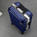 Aluminum Frame Trolley Case with USB Port and Combination Lock