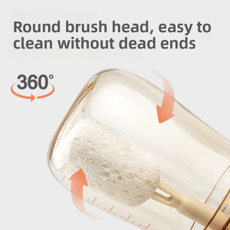Three-in-One Cup Cleaning Brush with Long Handle