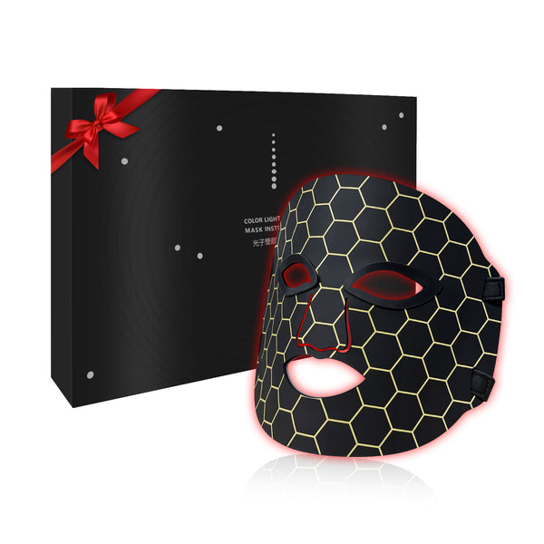 LED seven-color light silicone mask