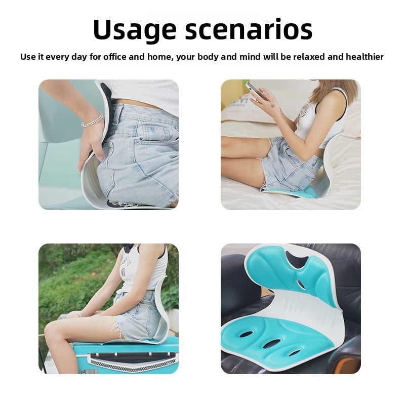 Waist Protection Cushion Sedentary Not Tired Office Cushion Waist Protection Sitting Posture Chair Student Child Correction Pad Ergonomic Chair
