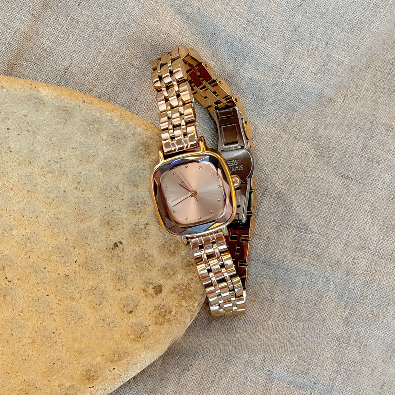 Women's Small Square Quartz Watch