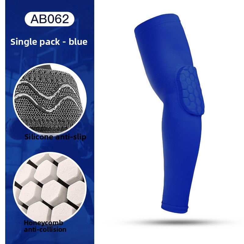 Breathable Honeycomb Sports Leg Guards for Running and Basketball