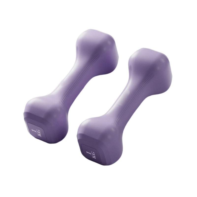 PVC Dumbbells for Women and Beginners, Home Fitness Equipment