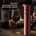 Electric USB Rechargeable Wine Bottle Opener with Base
