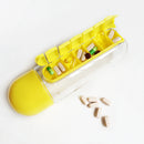 Two-In-One Water Cup with 7 Compartment Pill Organizer