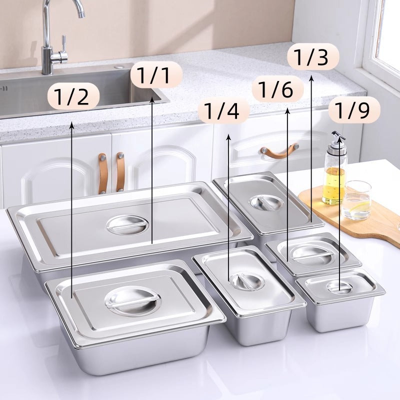 Stainless Steel Food Storage Container with Lid