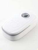 Comedero automático para mascotas, dispensador de comida inteligente para gatos y perros, temporizador, tazón de acero inoxidable, suministros para mascotas.