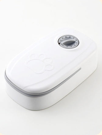 Comedero automático para mascotas, dispensador de comida inteligente para gatos y perros, temporizador, tazón de acero inoxidable, suministros para mascotas.
