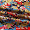 All-cotton Japanese-style gold-embossed fabric