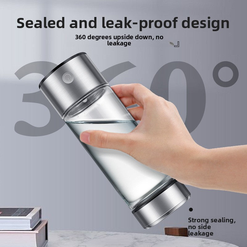 Portable health-preserving hydrogen water cup