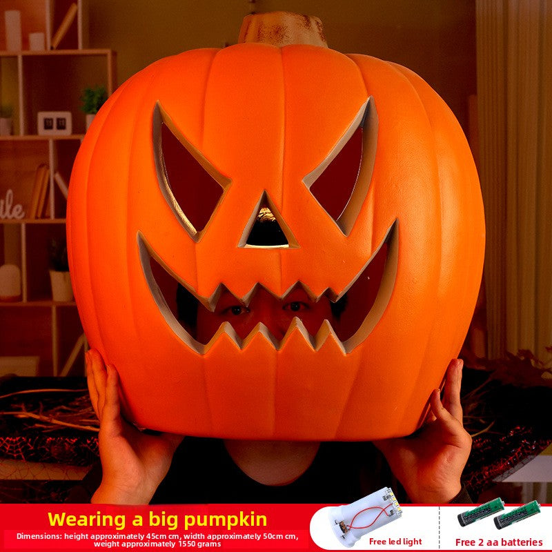 Glowing Halloween Pumpkin Lantern for Decoration