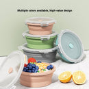 Travel Outdoor Silicone Folding Lunch Box