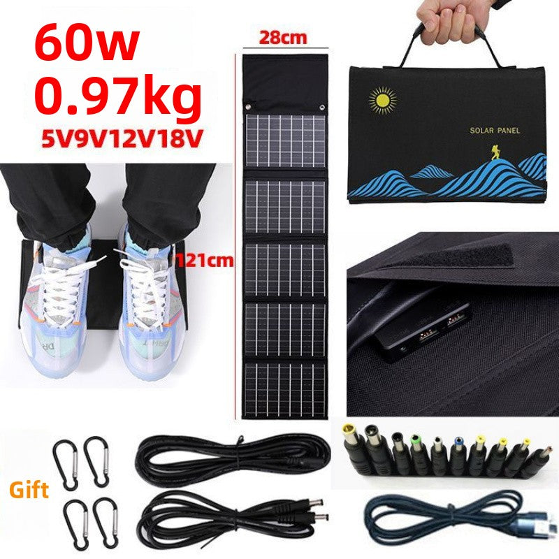Foldable Solar Charger Panel for Outdoor Use