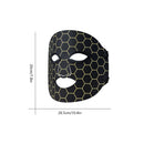 LED seven-color light silicone mask