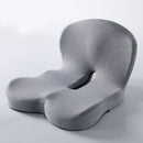 Memory Foam Seat Cushion with Backrest for Office and Home