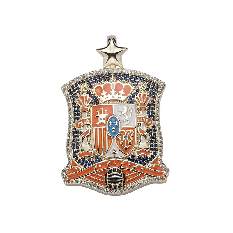 Hip-hop Football Club Pendant