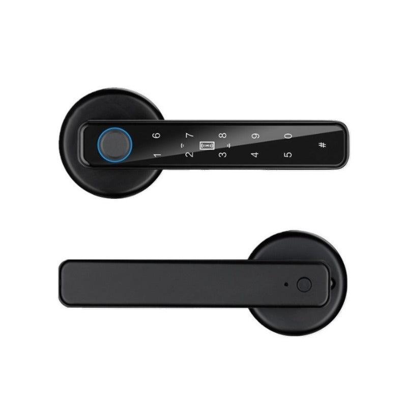 Smart Fingerprint Door Lock with Bluetooth and Key Access