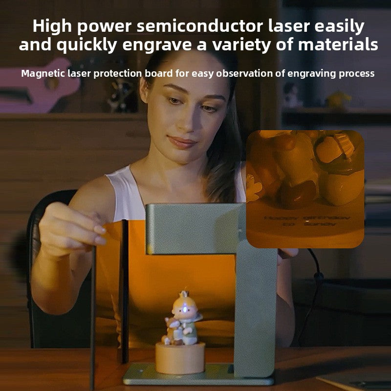 Mini laser engraving machine