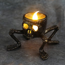 Halloween Skull Ghost Hand Props Candle Light