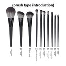 makeup brush set