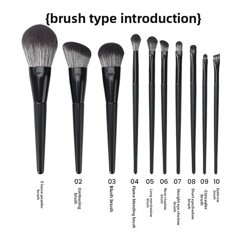 makeup brush set