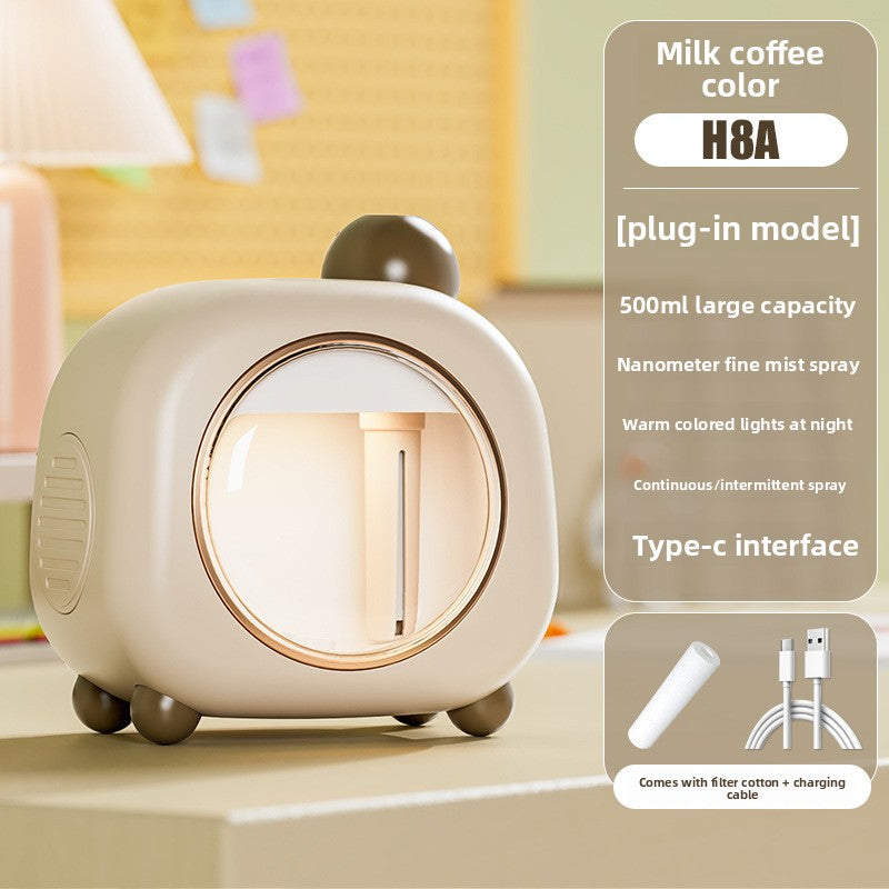 USB Cartoon Humidifier Night Light for Desk