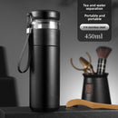 Tea-water separation thermos