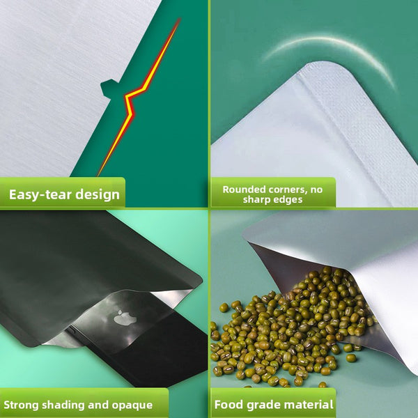 High Temperature Resistant Aluminum Foil Food Packaging Bag