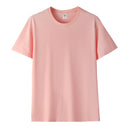 Combed Cotton Short-Sleeved T-Shirt