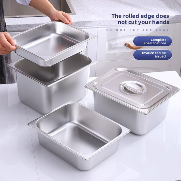Stainless Steel Food Storage Container with Lid
