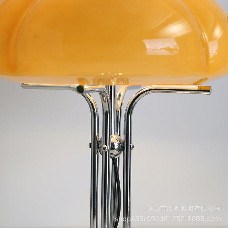 Medieval Bauhaus table lamp glass table lamp